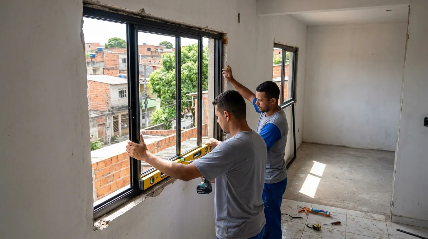 Produção de Portas e Janelas em São José dos Campos‑SP