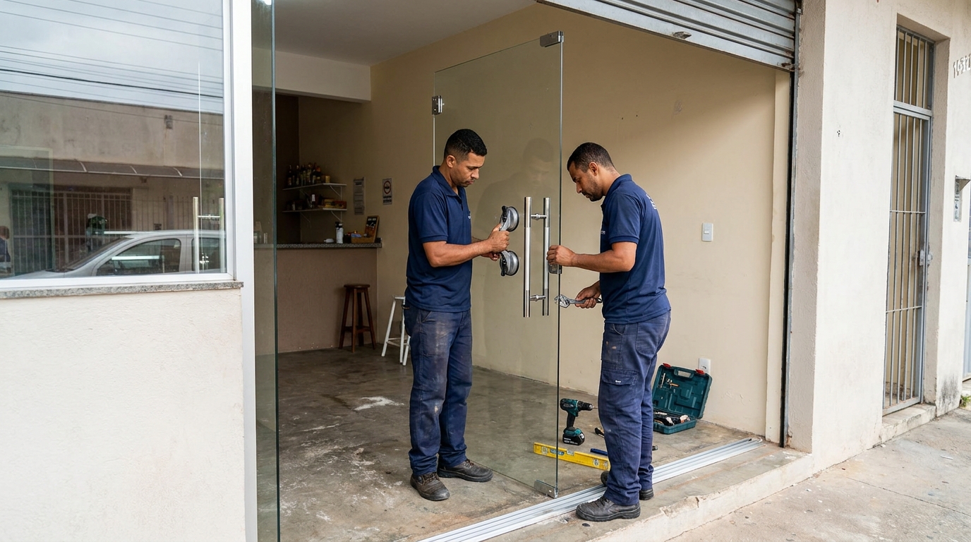 Portas em Vidro em São José dos Campos‑SP