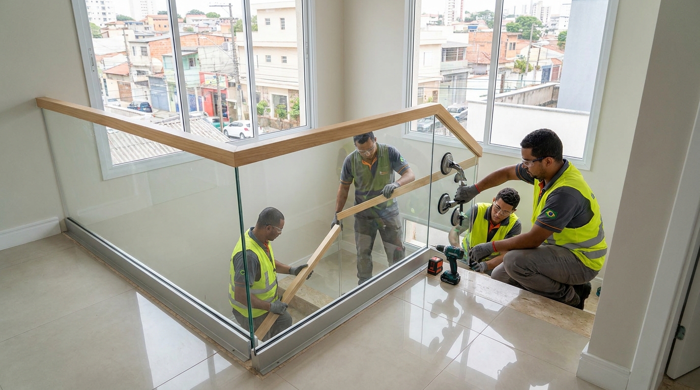 Guarda Corpo nos Altos do Uirá, São José dos Campos‑SP