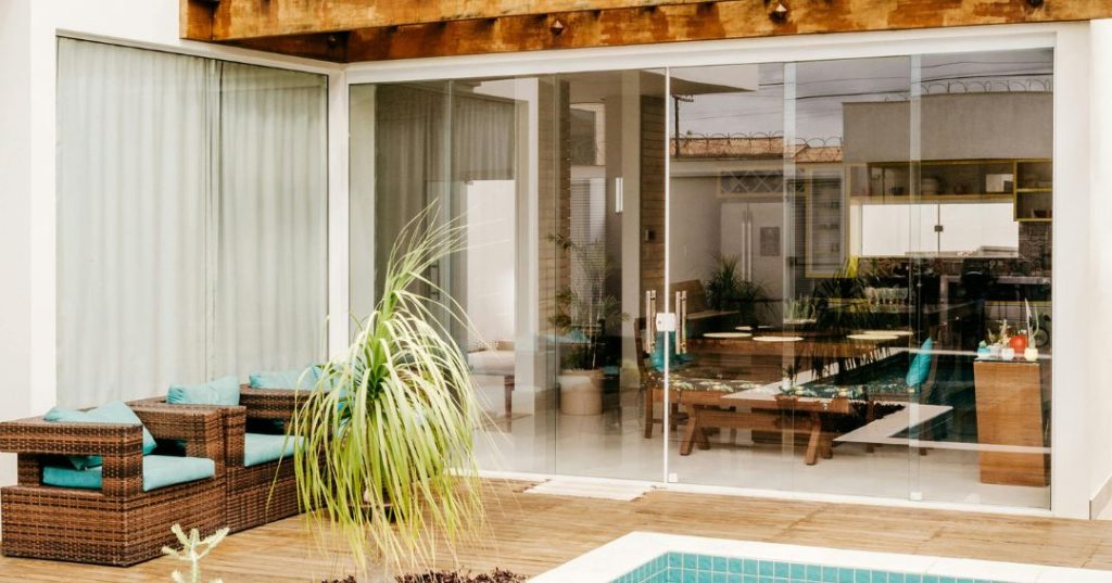 Portas de vidro em São José dos Campos